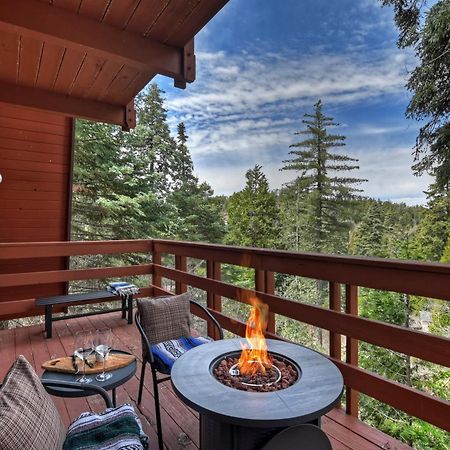 Pet & Kid Friendly Cozy Cabin, Bbq, Firepit, Outdoor Dining, Forest Views Lake Arrowhead Exteriör bild