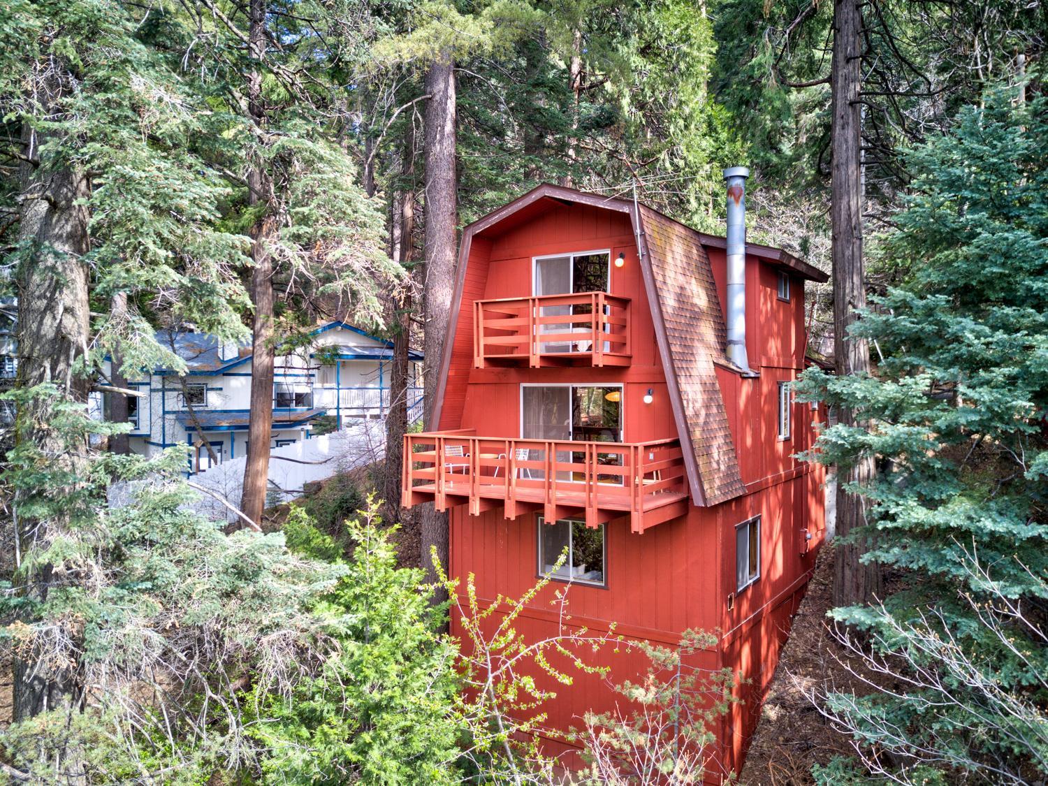 Pet & Kid Friendly Cozy Cabin, Bbq, Firepit, Outdoor Dining, Forest Views Lake Arrowhead Exteriör bild