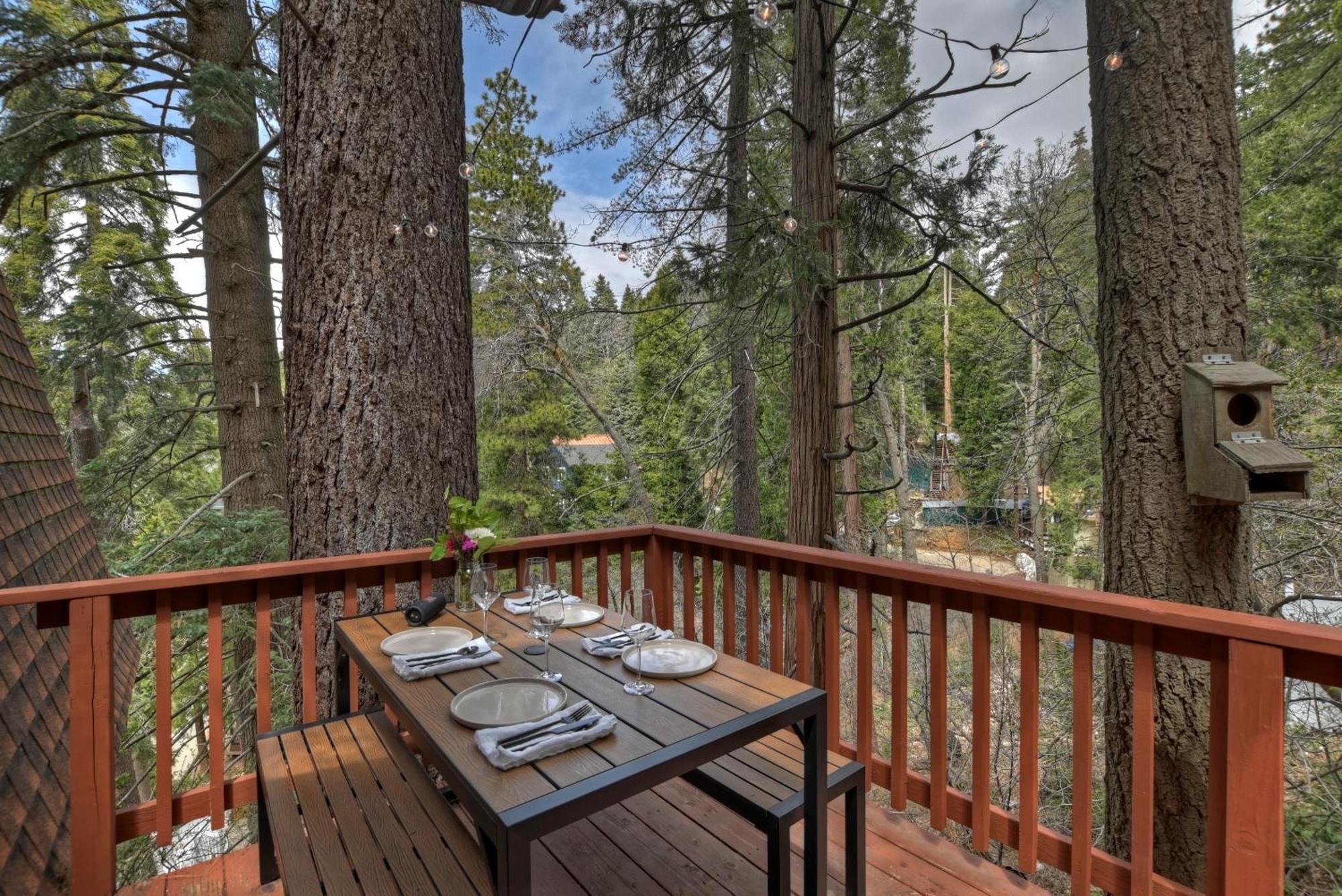 Pet & Kid Friendly Cozy Cabin, Bbq, Firepit, Outdoor Dining, Forest Views Lake Arrowhead Exteriör bild